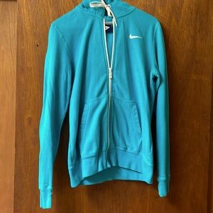 Nike hooded full zipper sweatshirt